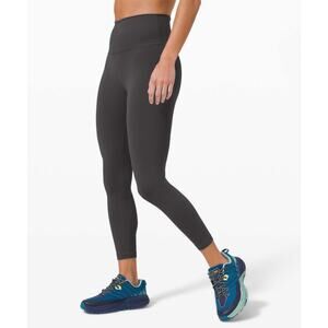 Lululemon Wunder Train High-Rise Tight Graphite Grey - Size: 12
